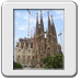 Church of the Sagrada Familia, designed by Art Nouveau architect Antoni Gaudi